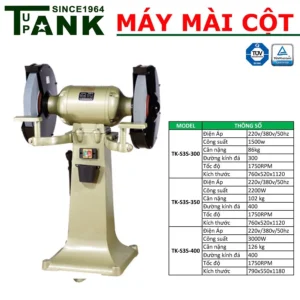 Máy mài 2 đá có chân đế TAK-S300